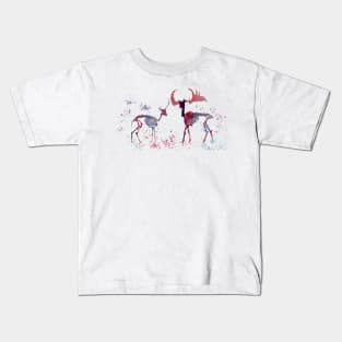 Deer skeletons Kids T-Shirt